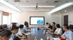 联想控股首席执行官李蓬一行到访新葡的京集团8814vip光电参观交流